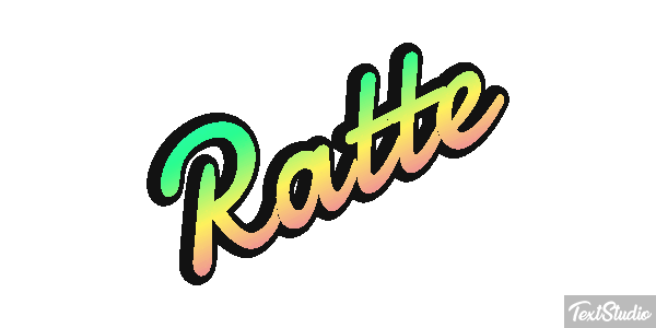 Ratte Effet de texte