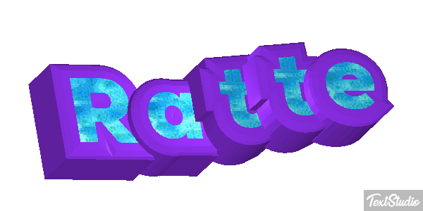 Ratte Effet de texte