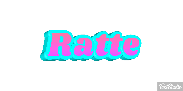 Ratte Effet de texte