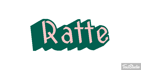 Ratte Effet de texte