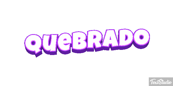 Quebrado Texteffekt