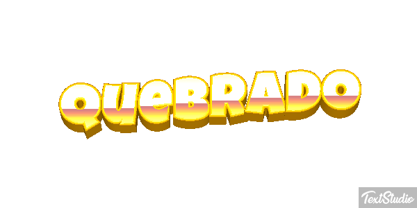 Quebrado Texteffekt
