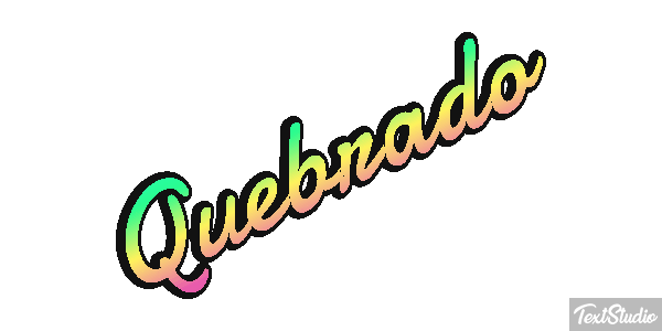 Quebrado Texteffekt