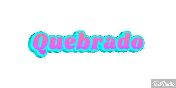 Quebrado Texteffekt