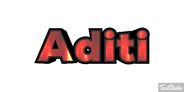 Aditi Texteffekt