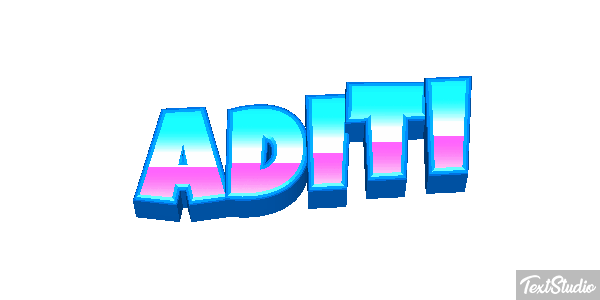 Aditi Texteffekt