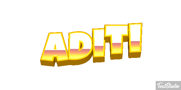 Aditi Texteffekt