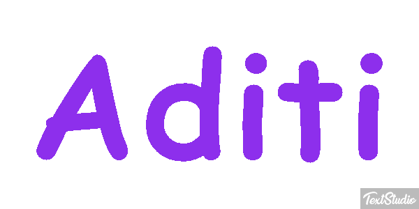 Aditi Texteffekt