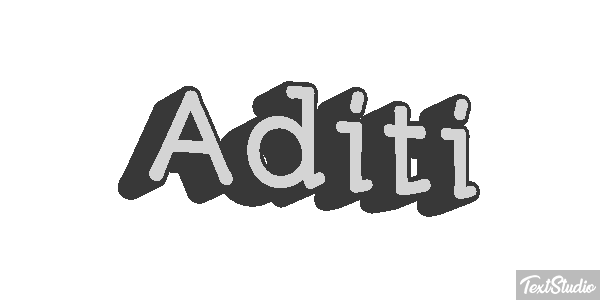 Aditi Texteffekt