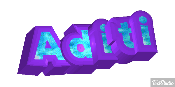 Aditi Texteffekt