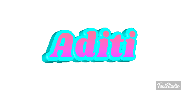 Aditi Texteffekt