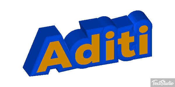 Aditi Texteffekt