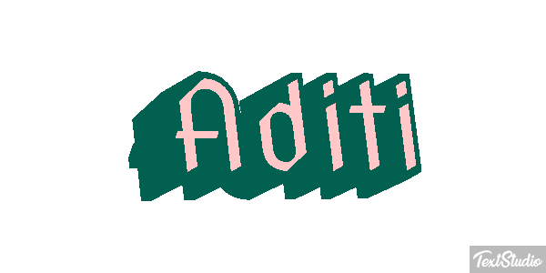 Aditi Texteffekt