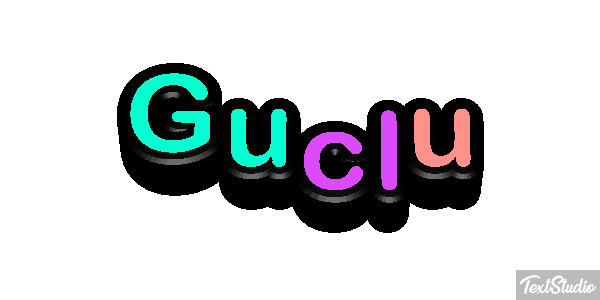 Güçlü Effetto testo