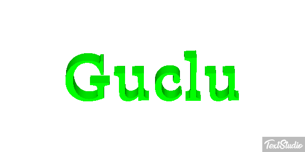 Güçlü Effetto testo