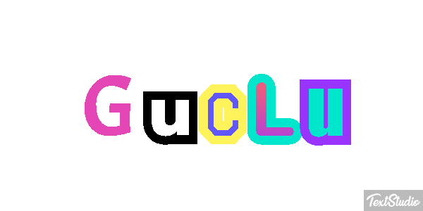 Güçlü Effetto testo