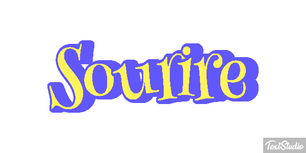 Sourire Effet de texte