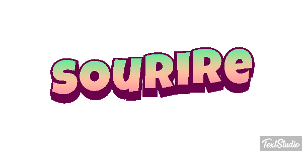 Sourire Effet de texte