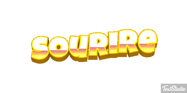 Sourire Effet de texte
