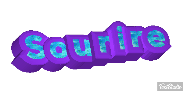 Sourire Effet de texte