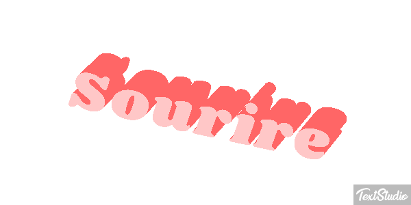 Sourire Effet de texte