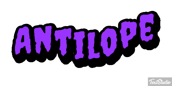 Antílope Текстовый эффект