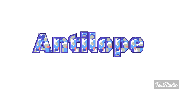 Antílope Текстовый эффект