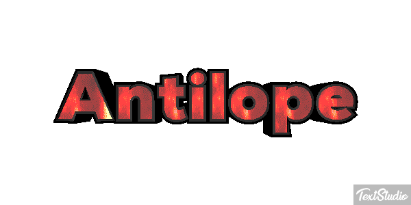 Antílope Текстовый эффект