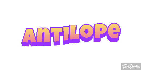 Antílope Текстовый эффект