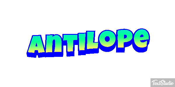 Antílope Текстовый эффект