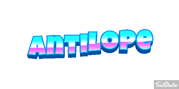 Antílope Текстовый эффект