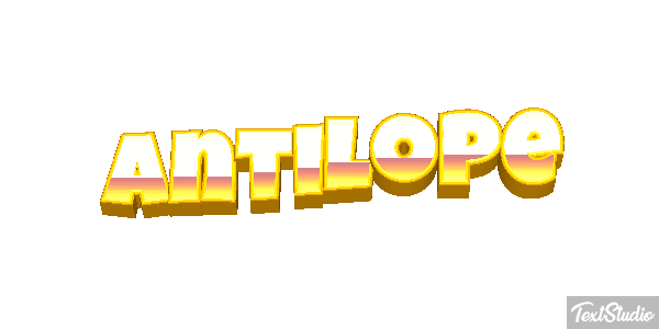 Antílope Текстовый эффект