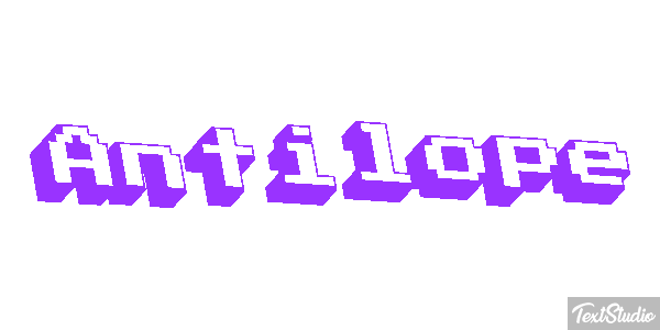 Antílope Текстовый эффект