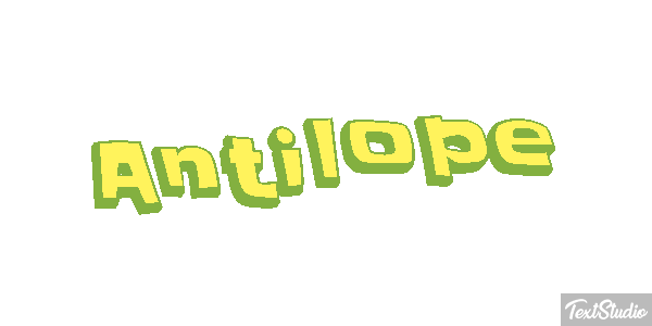 Antílope Текстовый эффект