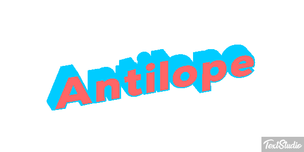 Antílope Текстовый эффект