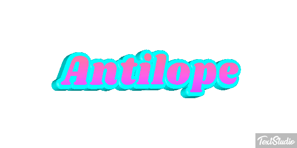 Antílope Текстовый эффект
