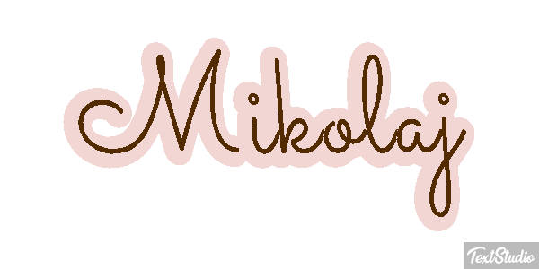 Mikołaj Efeito do texto