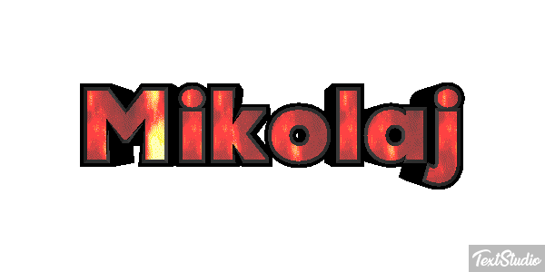 Mikołaj Efeito do texto