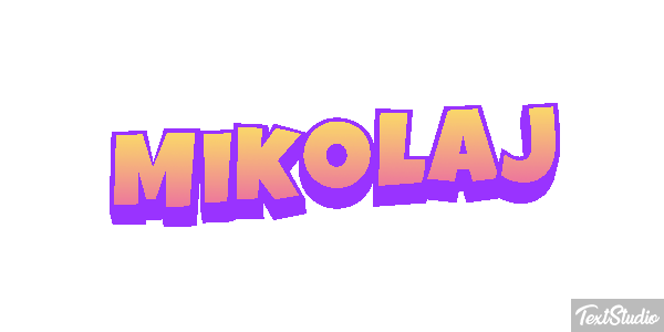 Mikołaj Efeito do texto