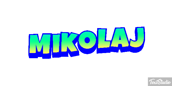 Mikołaj Efeito do texto