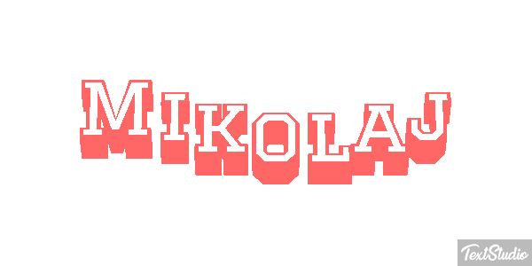 Mikołaj Efeito do texto