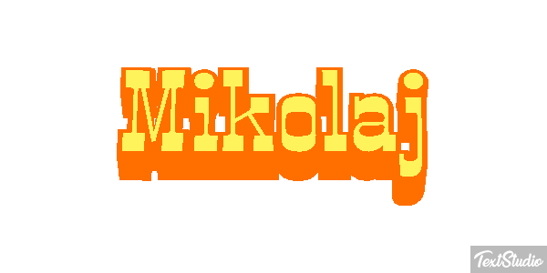 Mikołaj Efeito do texto