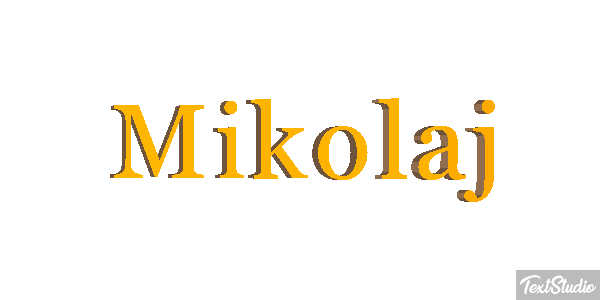 Mikołaj Efeito do texto