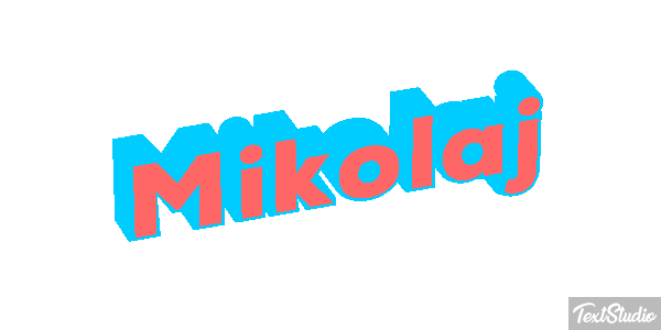 Mikołaj Efeito do texto