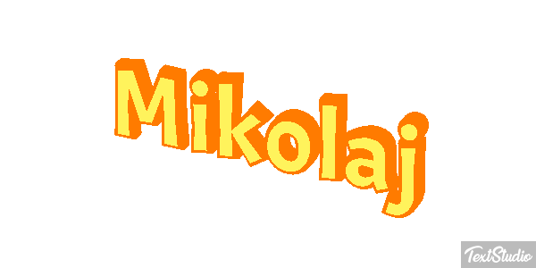 Mikołaj Efeito do texto