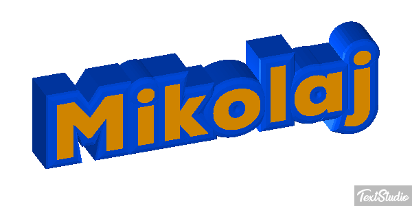 Mikołaj Efeito do texto