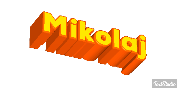 Mikołaj Efeito do texto