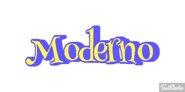Moderno Effet de texte