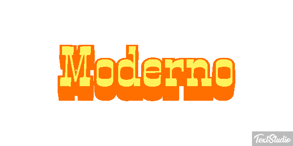 Moderno Effet de texte