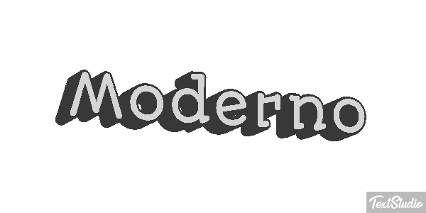 Moderno Effet de texte